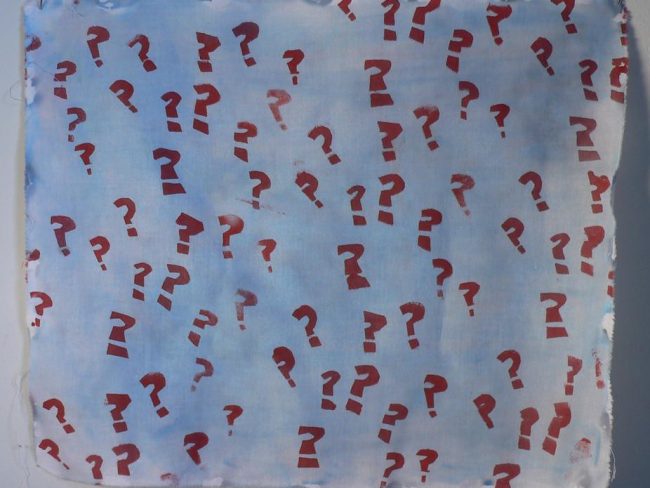 Lots of question marks